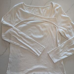 Elegant White Women's Top